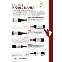 Caja de 6 botellas Favoritos Rioja Crianza - Selección Birdie Vinos