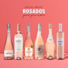 Pack of 6 rosé wines for spring