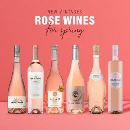 Pack of 6 rosé wines for spring