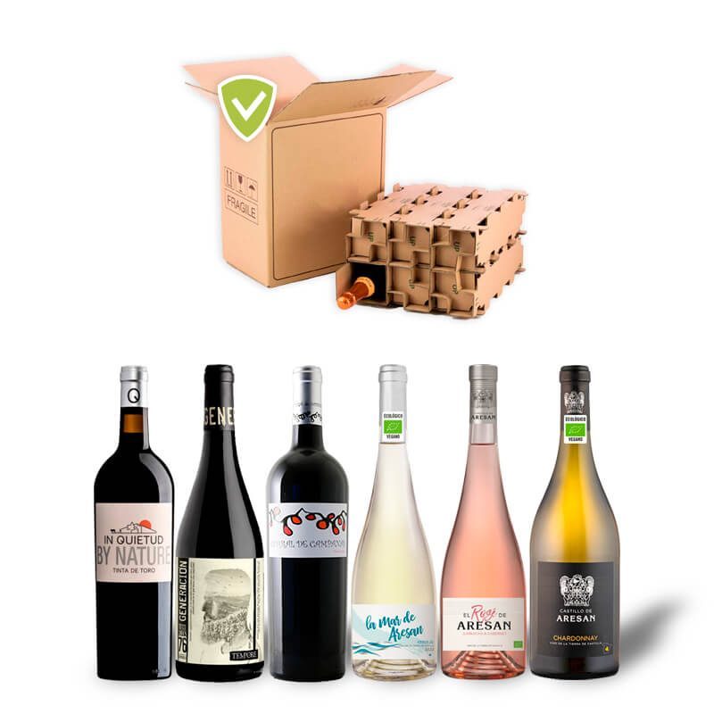 Box of 6 bottles of Ecological Wines