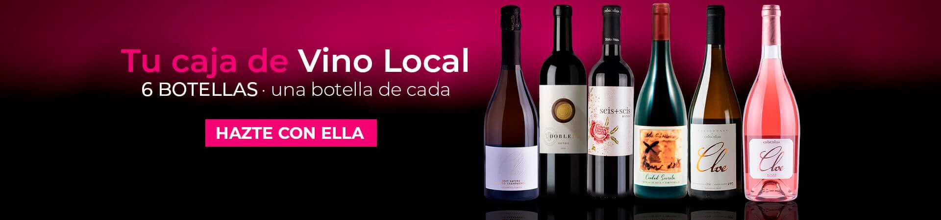 Vino Local de Ronda caja de 6 botellas - una botella de cada