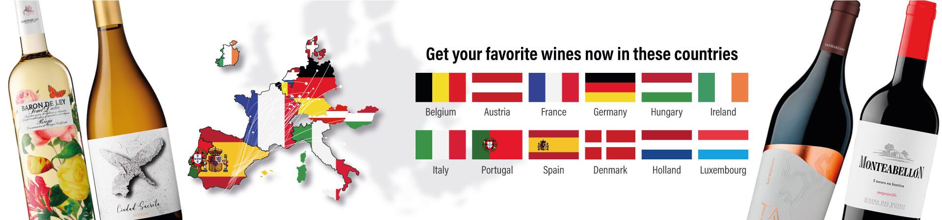 Wine shiping to Europe